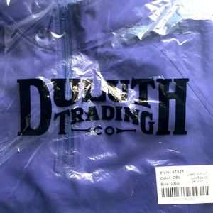 Unopened Duluth Trading Windproof Pullover